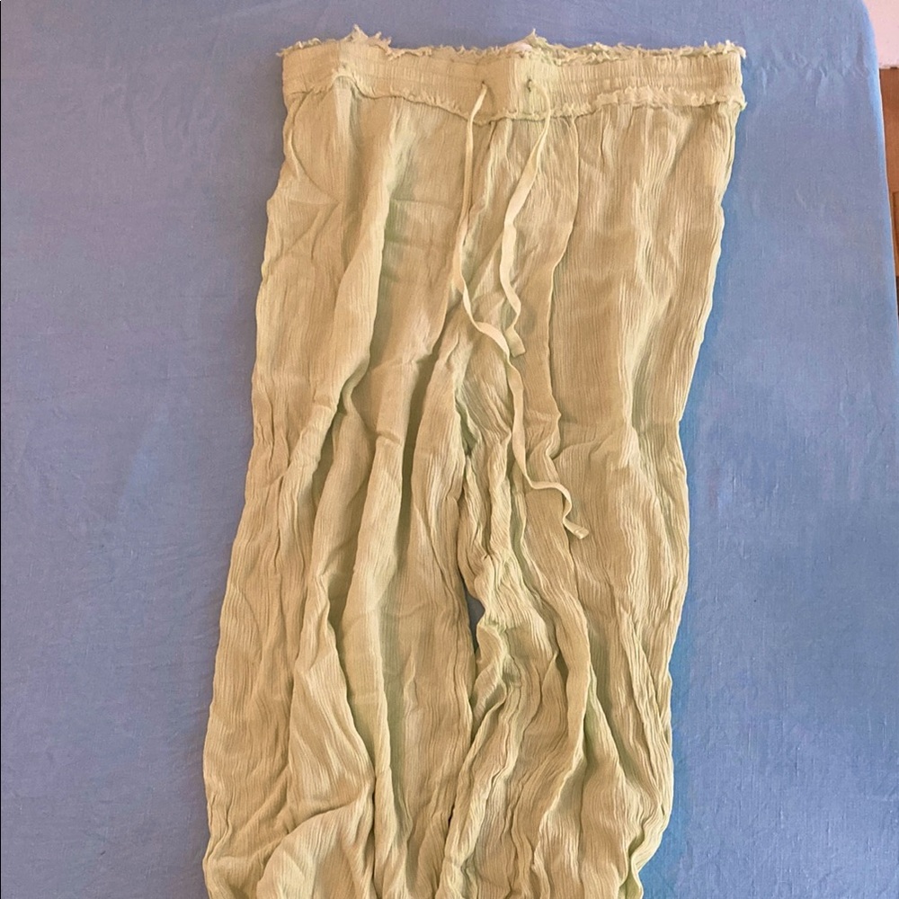 Light Green Sheer Pants